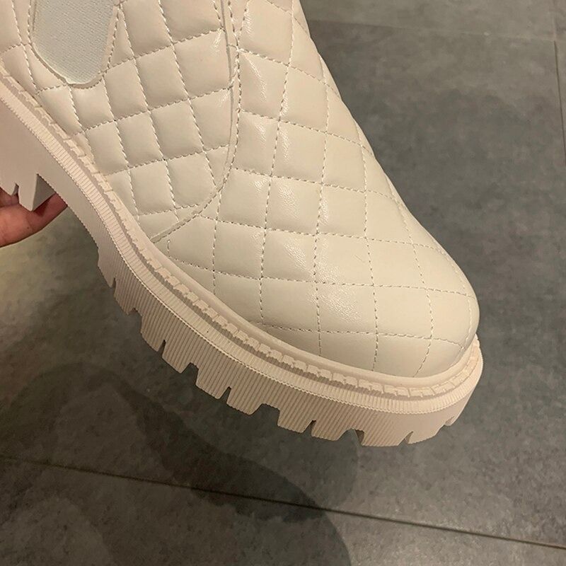 Groovywish Women's Leather Chelsea Boots Orthopedic Waterproof -  - DYAVOR®