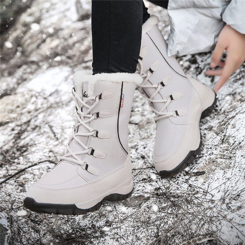 Groovywish Women Waterproof Non-slip Orthopedic Snow Boots - - DYAVOR®