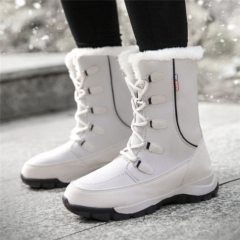 Groovywish Women Waterproof Non-slip Orthopedic Snow Boots -  - DYAVOR®