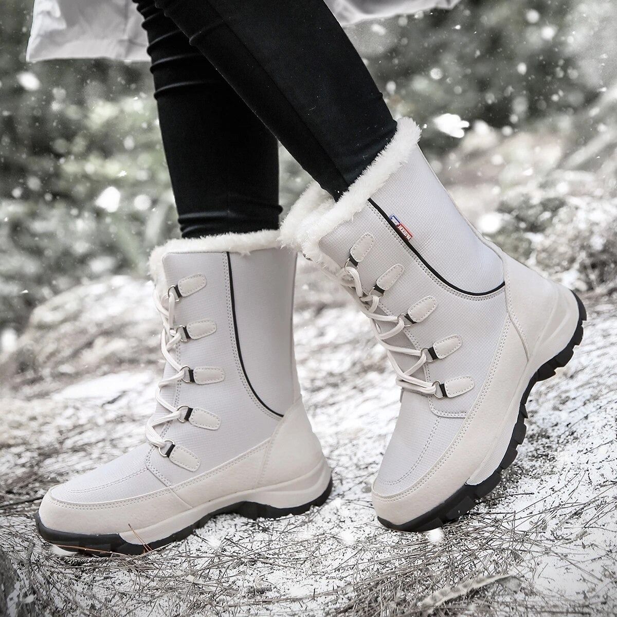 Groovywish Women Waterproof Non-slip Orthopedic Snow Boots - - DYAVOR®