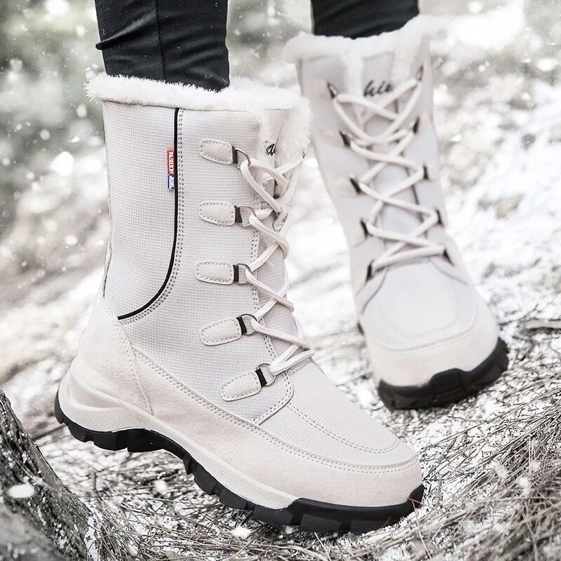 Groovywish Women Waterproof Non-slip Orthopedic Snow Boots - - DYAVOR®