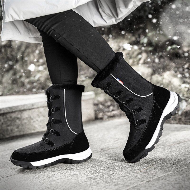 Groovywish Women Waterproof Non-slip Orthopedic Snow Boots - - DYAVOR®