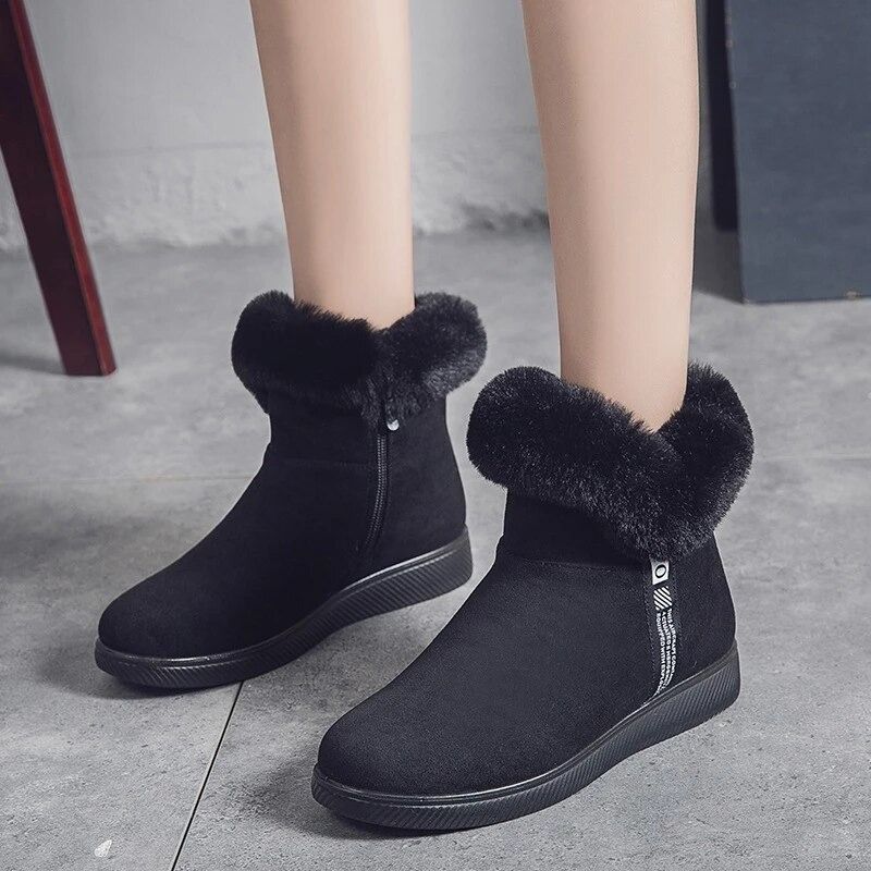 Groovywish Women Unique Plush Snow Orthopedic Boots - - DYAVOR®