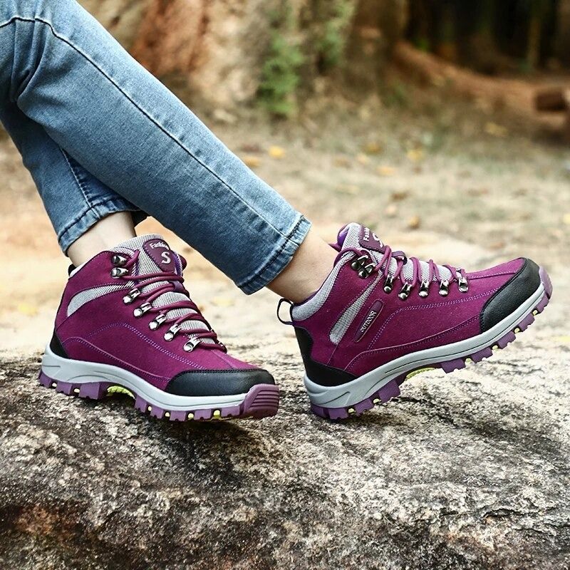 Groovywish Women Orthopedic Suede Hiking Snow Boots - - DYAVOR®