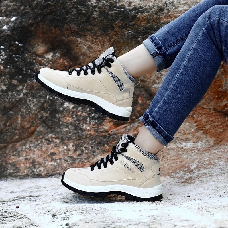 Groovywish Women Orthopedic Suede Hiking Snow Boots - - DYAVOR®