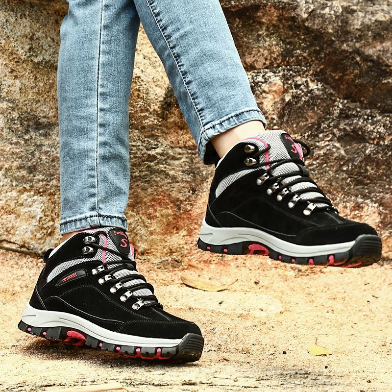 Groovywish Women Orthopedic Suede Hiking Snow Boots - - DYAVOR®