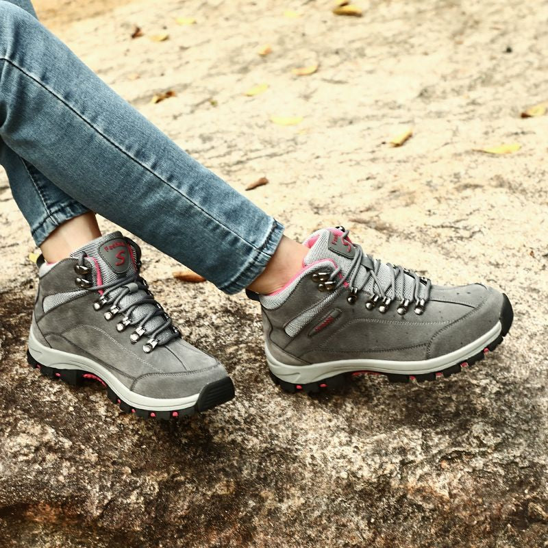 Groovywish Women Orthopedic Suede Hiking Snow Boots - - DYAVOR®