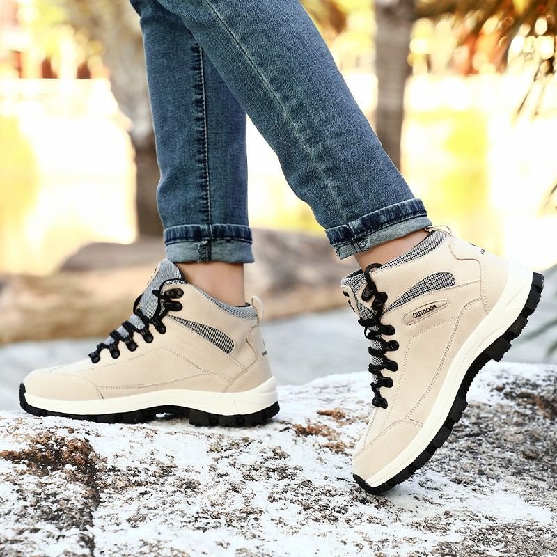 Groovywish Women Orthopedic Suede Hiking Snow Boots - - DYAVOR®