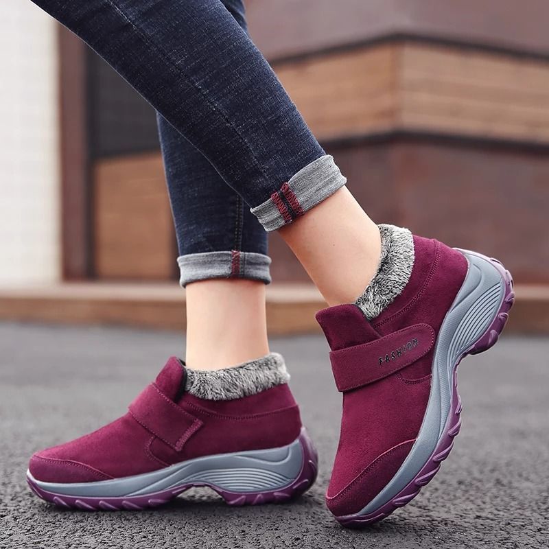 Groovywish Women Plush Orthopedic Ankle Hiking Boots - - DYAVOR®