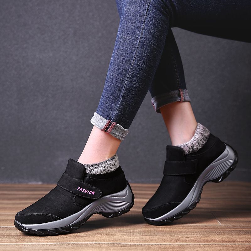 Groovywish Women Plush Orthopedic Ankle Hiking Boots - - DYAVOR®