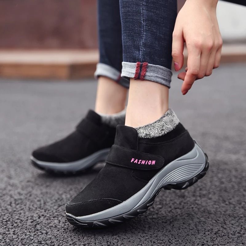 Groovywish Women Plush Orthopedic Ankle Hiking Boots - - DYAVOR®