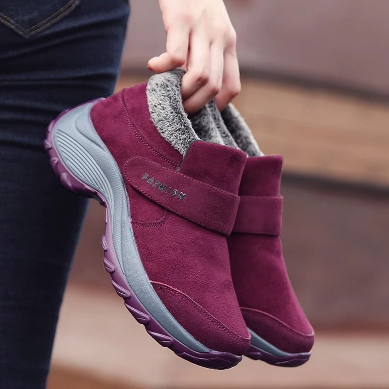 Groovywish Women Plush Orthopedic Ankle Hiking Boots - - DYAVOR®
