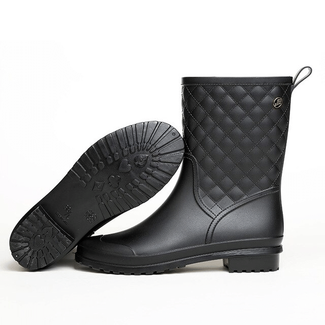 Groovywish Women Rain Boots Orthopedic Mid Calf Shoes - - DYAVOR®
