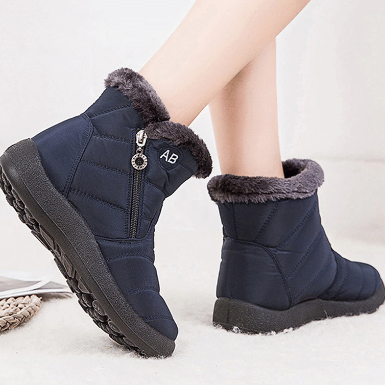 Groovywish Women Fur Lined Outdoor Orthopedic Snow Boots - - DYAVOR®