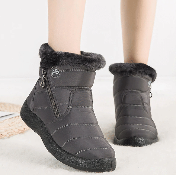 Groovywish Women Fur Lined Outdoor Orthopedic Snow Boots - - DYAVOR®