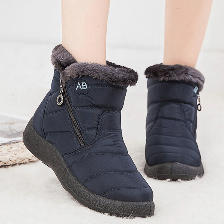 Groovywish Women Fur Lined Outdoor Orthopedic Snow Boots - - DYAVOR®