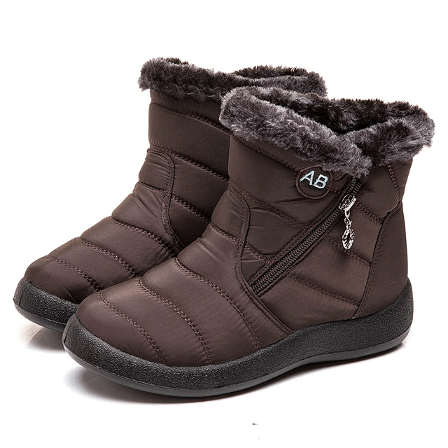Groovywish Women Fur Lined Outdoor Orthopedic Snow Boots - - DYAVOR®