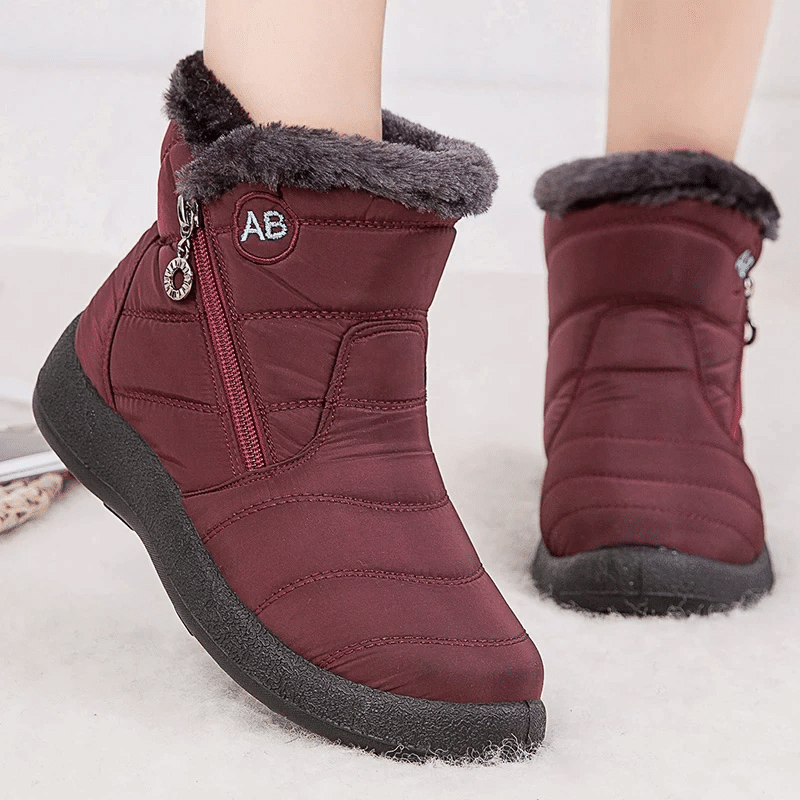 Groovywish Women Fur Lined Outdoor Orthopedic Snow Boots - - DYAVOR®