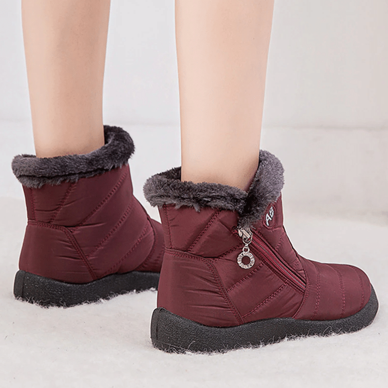 Groovywish Women Fur Lined Outdoor Orthopedic Snow Boots - - DYAVOR®
