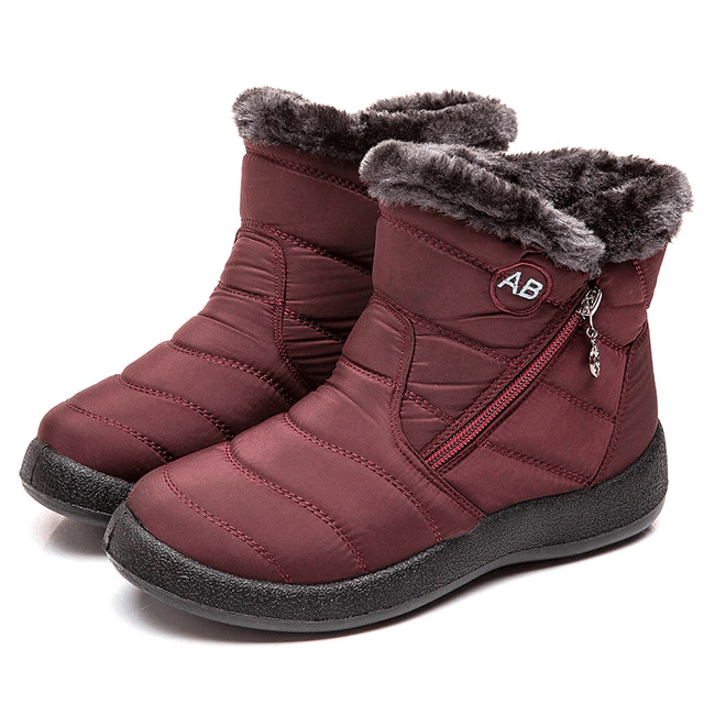 Groovywish Women Fur Lined Outdoor Orthopedic Snow Boots - - DYAVOR®