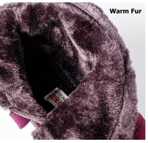 GRW Orthopedic Boots For Women Waterproof Non-Slip Soles Warm Fur Plush Winter Boots - - DYAVOR®