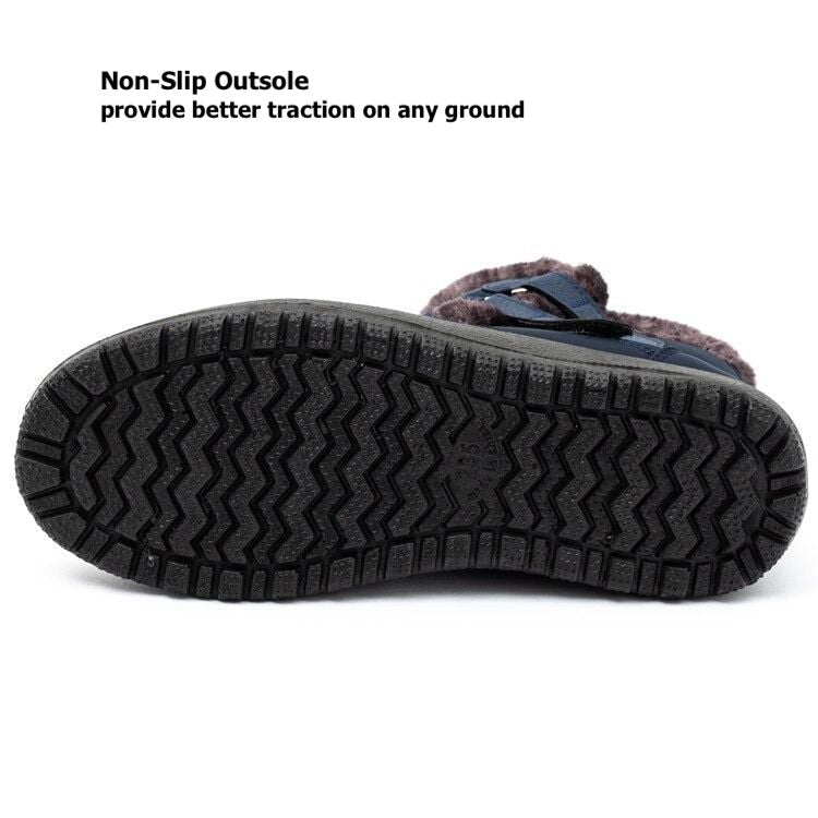 GRW Orthopedic Boots For Women Waterproof Non-Slip Soles Warm Fur Plush Winter Boots - - DYAVOR®