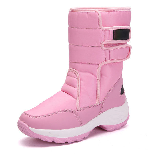 Groovywish Women Fur Waterproof Orthopedic Snow Boots - - DYAVOR®