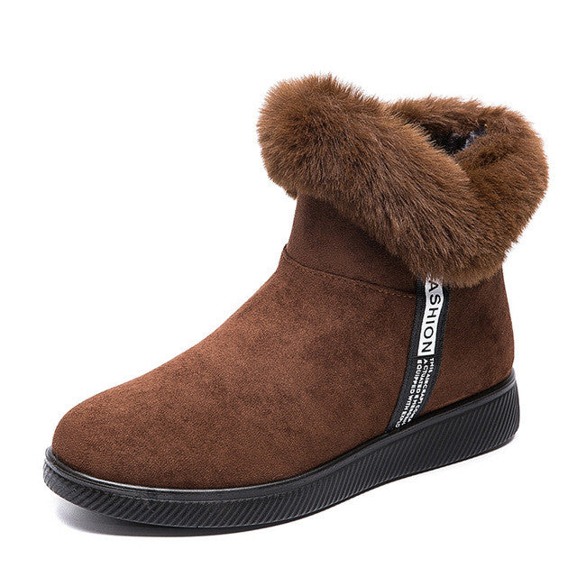 Groovywish Women Unique Plush Snow Orthopedic Boots - - DYAVOR®