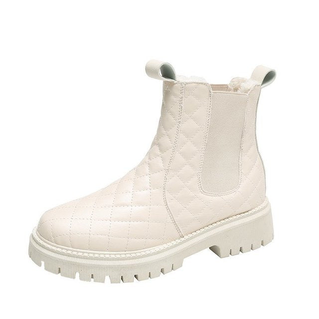 Groovywish Women's Leather Chelsea Boots Orthopedic Waterproof - - DYAVOR®