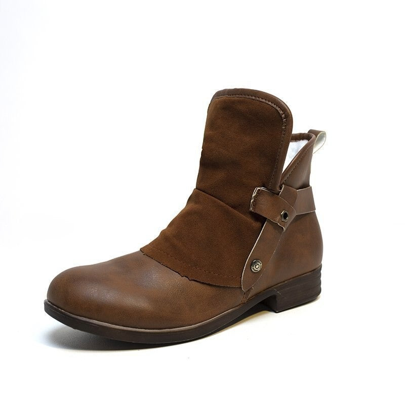 Groovywish Women Orthopedic Boots Mujer Suede Winter Shoes - - DYAVOR®