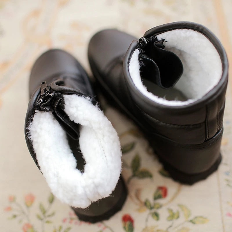 Groovywish Women Zipper Orthopedic Shoes Plush Snow Ankle Boots -  - DYAVOR®