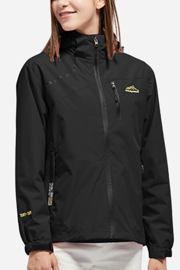 City Chic Lightweight Waterproof Rain Jacket - - DYAVOR®