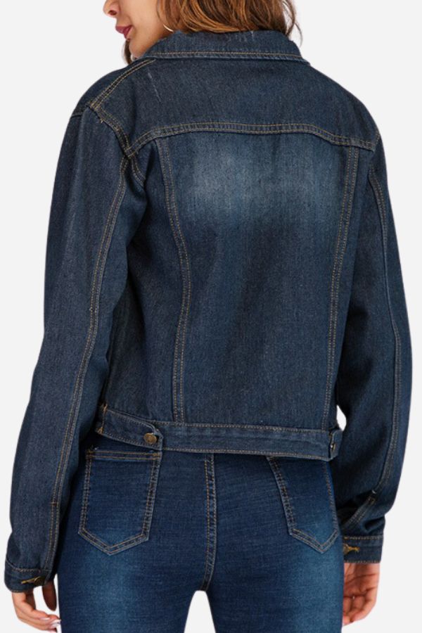Urban Grace Stretch Denim Jacket - - DYAVOR®