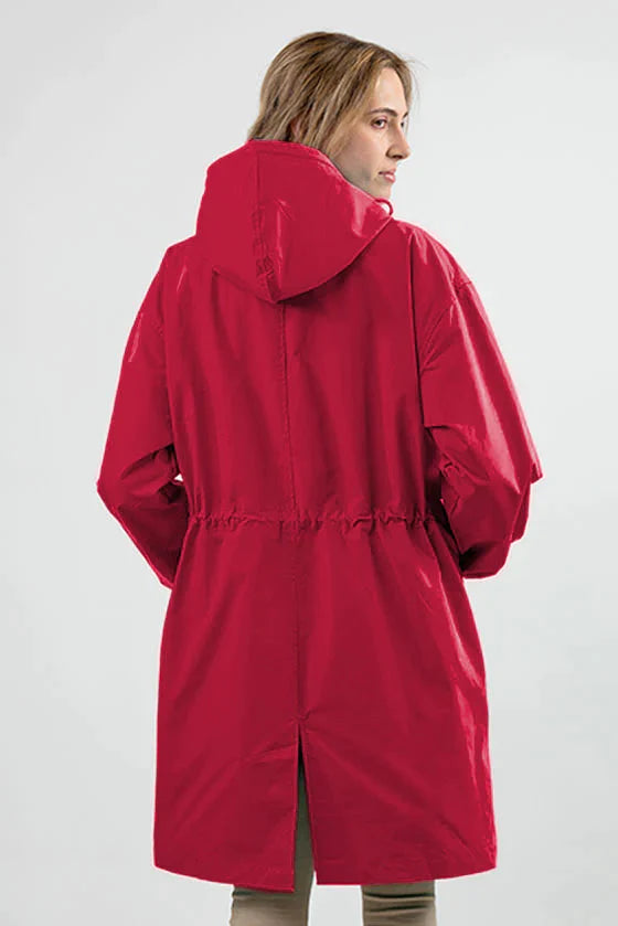 Water Resistant Oversized Hooded Windbreaker Rain Jacket - - DYAVOR®