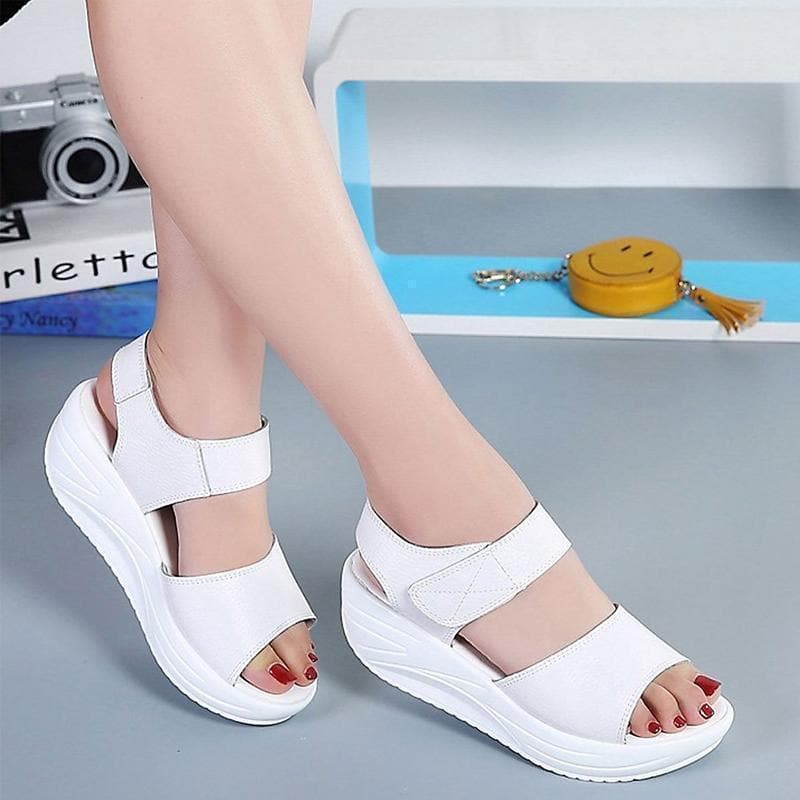 Comfortable Platform Wedge Sandal With Style - Shoes - DYAVOR®
