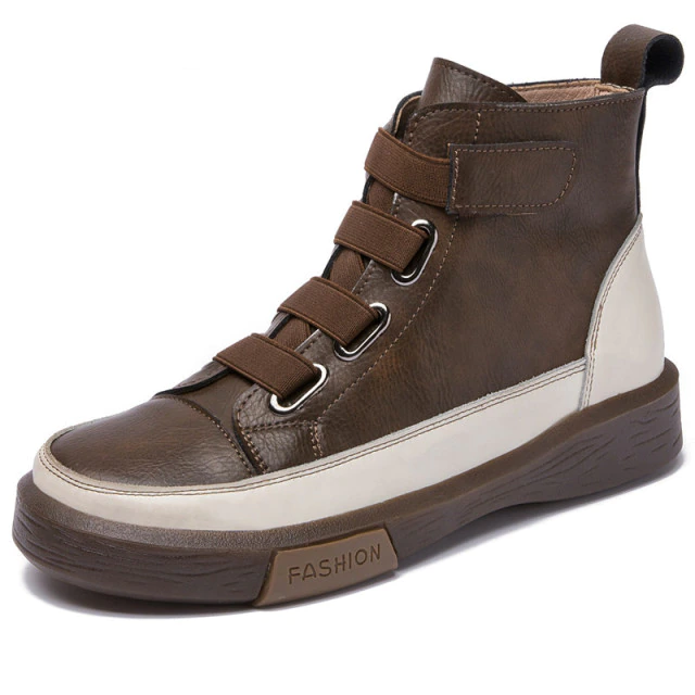 Amelia Women's Autumn Winter Leather Boots - Boots - DYAVOR®