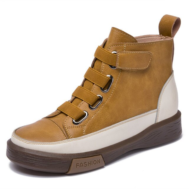 Amelia Women's Autumn Winter Leather Boots - Boots - DYAVOR®