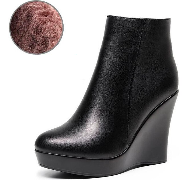 Aranea Women's Wedges Boots - Boots - DYAVOR®