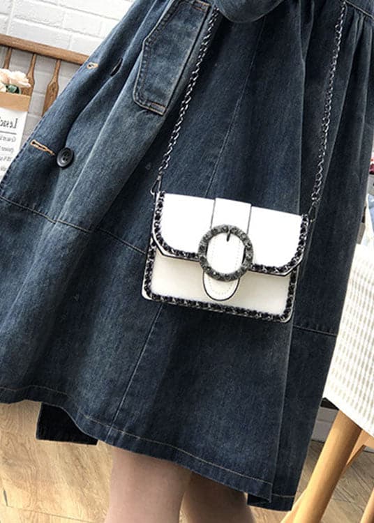 Art Blue Peter Pan Collar Pockets Button Fall Denim Trench Coats Coat - Trench coats - DYAVOR®