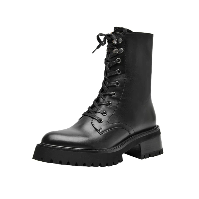 Beyota Women's Boots With Zipper And Laces - Boots - DYAVOR®