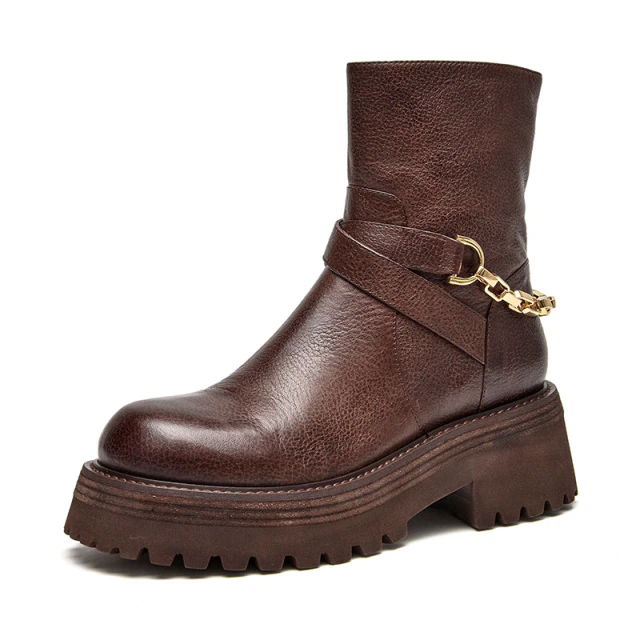 Caone Women's Ankle Platform Boots - boots - DYAVOR®