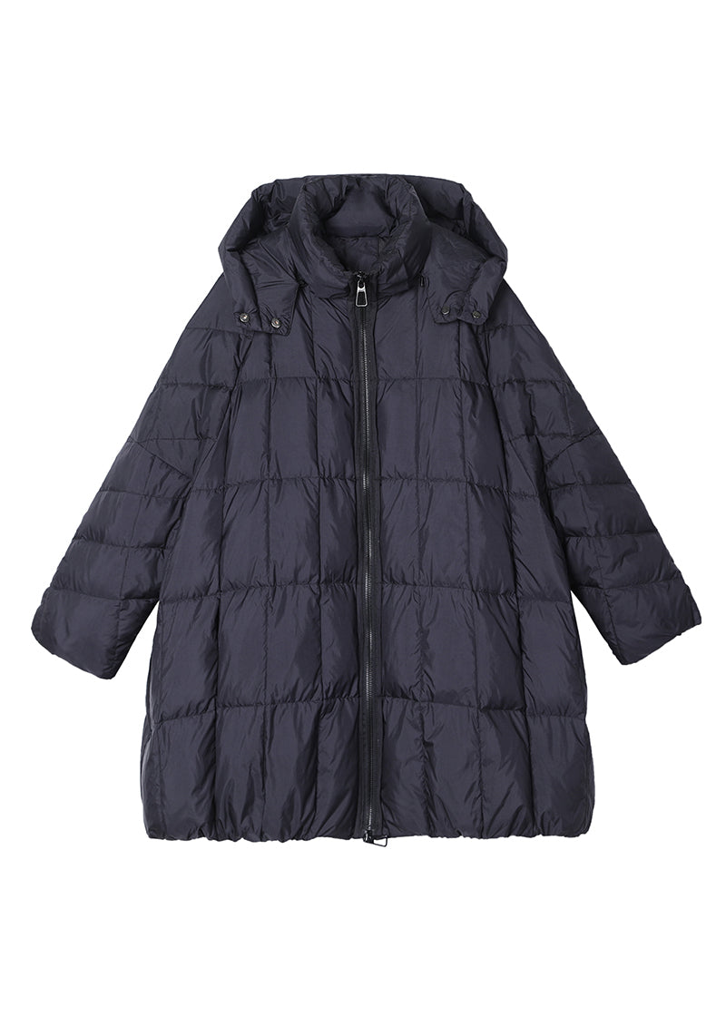Casual Red Zippered Button Removable Duck Down Coat Winter - Down Jackets - DYAVOR®