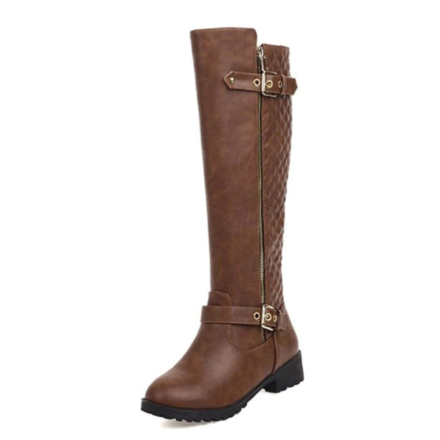 Charles Women's Winter Knee High Black Boots - Boots - DYAVOR®