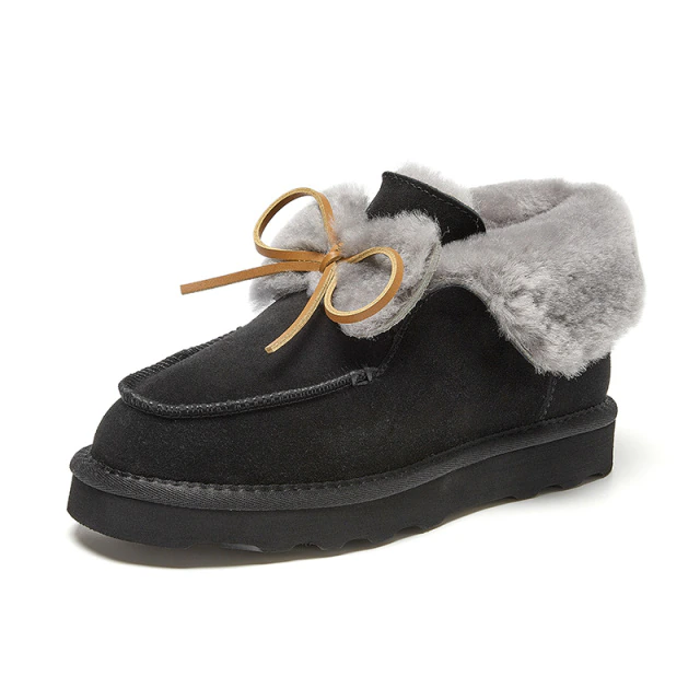 Clariza Women's Flat Winter Loafer Shoes - Shoes - DYAVOR®