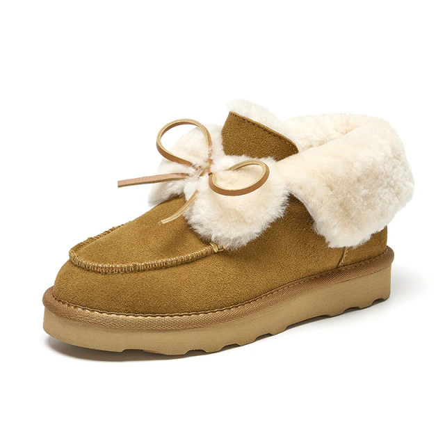 Clariza Women's Flat Winter Loafer Shoes - Shoes - DYAVOR®