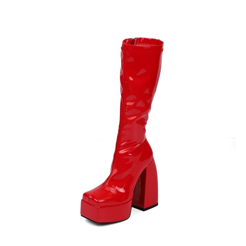 Doralia Women's High Heel Platform Boots - Boots - DYAVOR®