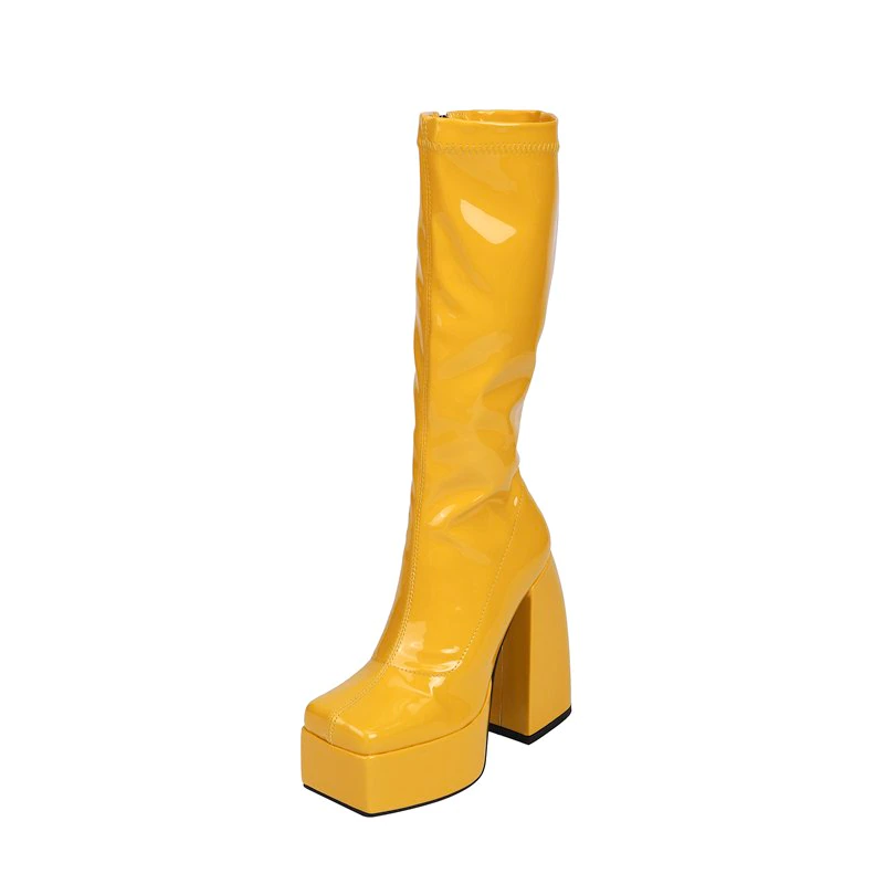 Doralia Women's High Heel Platform Boots - Boots - DYAVOR®