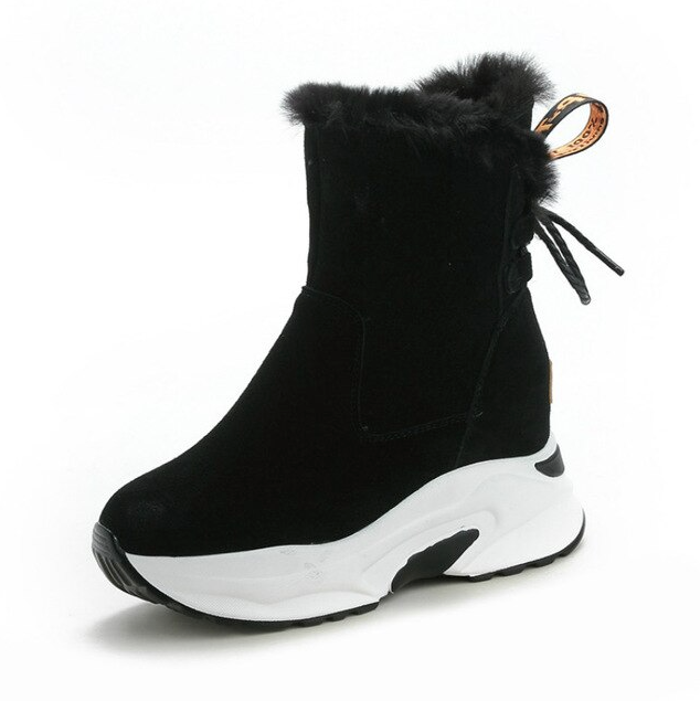 Elsy Women's Boots Black Shoes - Boots - DYAVOR®