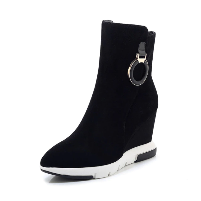 Erwin Women's Suede Leather Boots - Boots - DYAVOR®