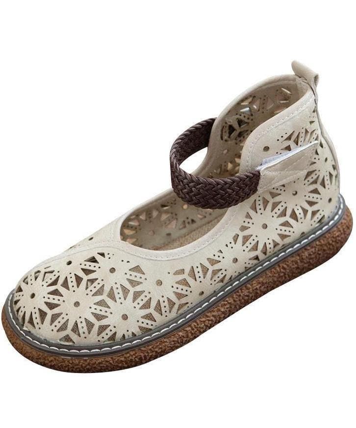 Faux Leather Khaki Water Sandals Buckle Strap best sandals for walking - Sandals - DYAVOR®